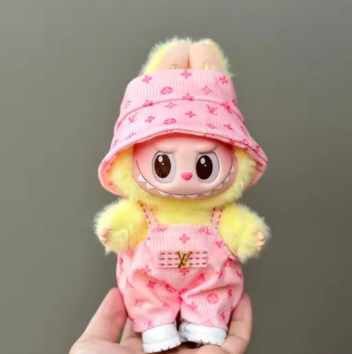 Labubee designer hoodie with original Labubu art in pastel colors, perfect for fans of kawaii streetwear.
